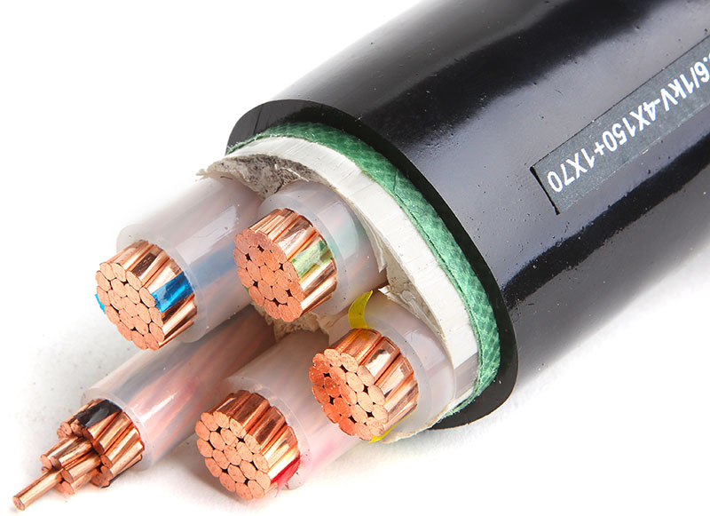 Underground High Voltage Power Cable with 50Kv Capacity and PVC Insulation Material