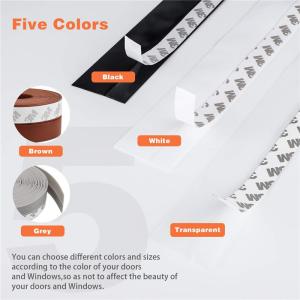Wholesale Silicone TPE Self Adhesive Wearable Door Window Sealing Strips from china suppliers