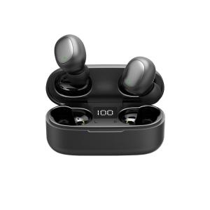 Wholesale OEM/ODM Custom Bluetooth 5.0 TWS Earphones Waterproof Noise Cancelling Earbuds Binaural Smartphone Headphone Promotional from china suppliers