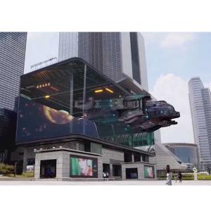 Wholesale Outdoor Super Large 3D Advertising Screen , Full Color Seamless Video Walls from china suppliers