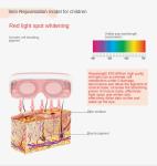 3 Colors Red LED Light Therapy Eyes Mask Warm Massage SPA Face Beauty Mask