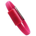 Silicone 22cm USB 2.0 Charging Cable 8pin Bracelet Charging Cable