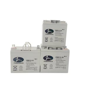 Wholesale 27kg 12V 33Ah 20HR Battery 38A Gel Lead Acid Battery F2 F1 Terminal For Alarm System from china suppliers