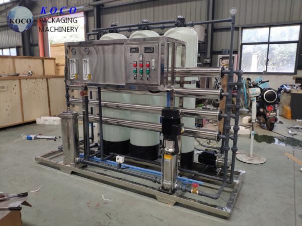 RO Water Treatment Equipment Stainless Steel Material Capacity
