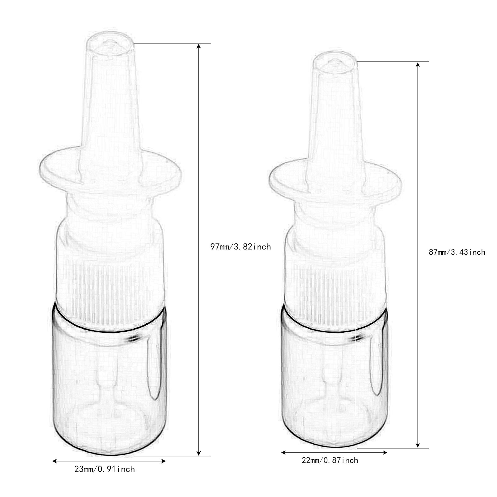 Personal Care Fine Mist Spray Bottle Small Capacity Leakage Proof Non Spill