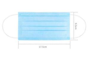Wholesale Lightweight 3 Ply Non Woven Face Mask 17.5*9.5cm Very Low Resistance To Breathing from china suppliers