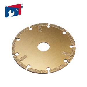 Wholesale 115mm Yellow Vacuum Brazed Diamond Tools Painting Finishing No Pollution from china suppliers