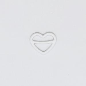 Wholesale Heart Shape 11mm Bra Adjustment Slides from china suppliers