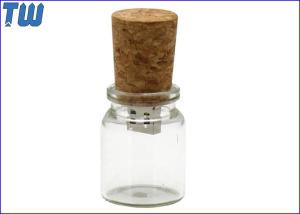 Wholesale Small Drifting Bottle Pen Drive Seal Well Cork Drive Data Storage from china suppliers