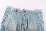 Denim Shorts Men'S Summer Stretch Denim Pants Mens Short 100% Cotton