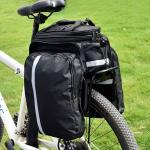 Bike Rear Rack Bag,Bicycle Trunk Bag,Panniers Bag,Cycling Luggage Bag,with rain