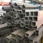 310S 904L Stainless Steel Square Pipe Brush Polish Seamless Square Tube AISI