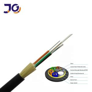 Wholesale Monomode Adss Outdoor Fiber Optic Cable Span 200 24 Hilos 48 Hilos 96 Hilos 144 Hilos from china suppliers