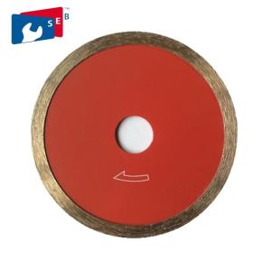 Wholesale 7 Inch Sintered Circular Glass Saw Blade Continuous Diamond Rim Fit Wet Cutting from china suppliers