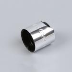 Shiny Silver Aluminium Shampoo Push Disc Top Cap Tassel 28/410 Disc Top Caps