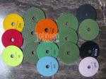 High Efficiency 4 Inch Diamond Flexible Polishing Pad 1.1mm Thickness