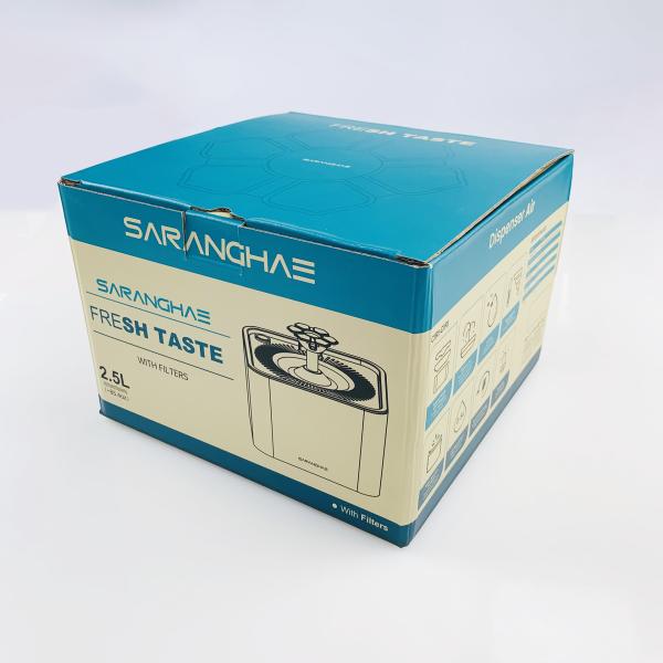 Quality Custom logo Household Supplies Automatic Pet Feeder Packaging Shipping Box for sale