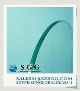 Wholesale High quality Tempered Glass For Guardrail (4mm,5mm,6mm,8mm,10mm,12mm,15mm,19mm) from china suppliers
