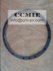 Wholesale Weichai WD615 Sinotruck Spare Parts , 136 Teeth Flywheel Ring Gear Replacement from china suppliers