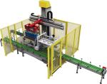Bottle Barreled Water Case Packer Machine For Food Production Line