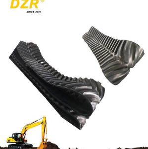 Wholesale Golden Rubber Track Pad For Excavator 800Mm track shoe for Construction Machinery from china suppliers