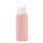 BPA Free Clear Glass Water Bottle 300ml Capacity Heat Resistant Durable
