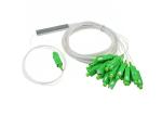 Steel Tube 1*16 0.9mm 1.5M PON Fiber Optic Splitter