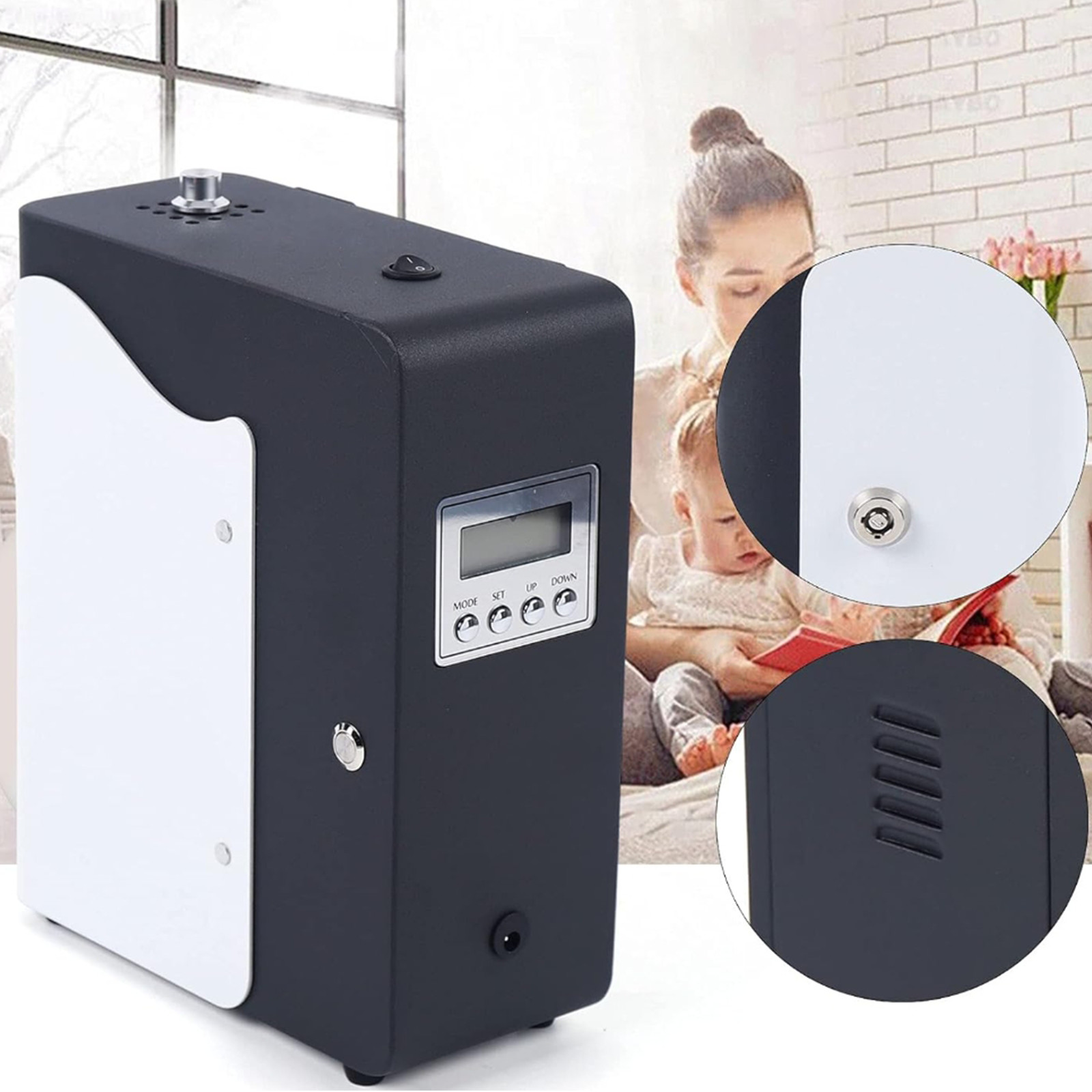 12V Aroma Diffuser Machine for 300 Square Feet Coverage Area
