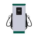 GB/T Double Guns 380V 4G EV DC Charging Station Customized Colors