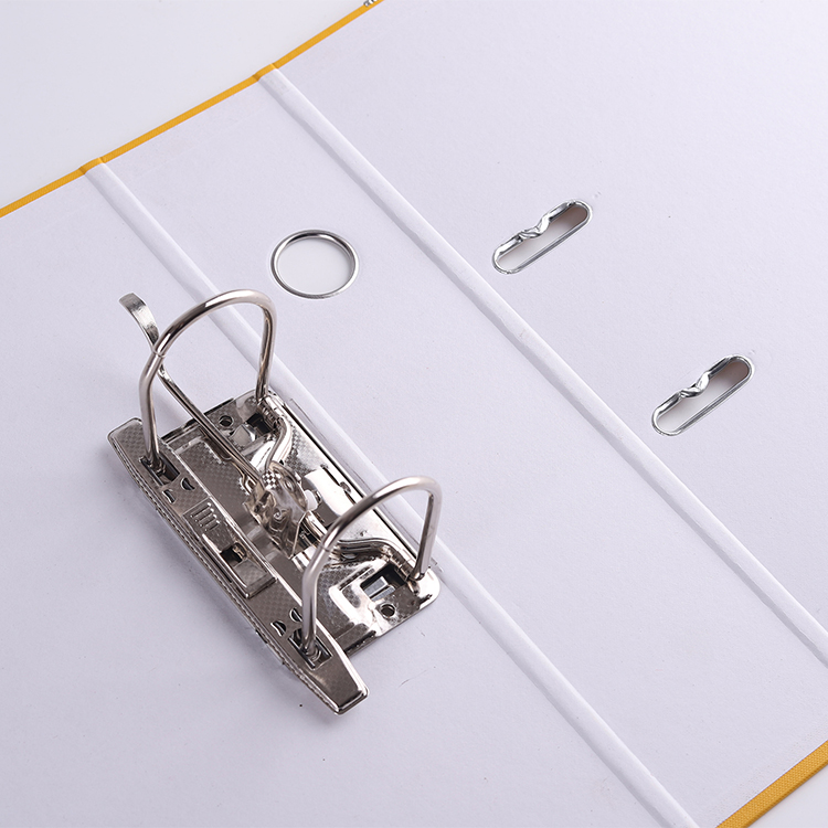 Organize Your Documents with A4 PVC Ring Binder File Folder Featuring Hole Binder Clip