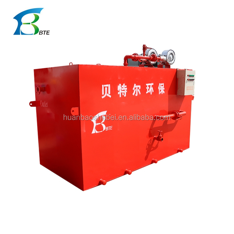 0.5-30m3/H Capacity Industrial Waste Water Treatment Plant 7.5KW