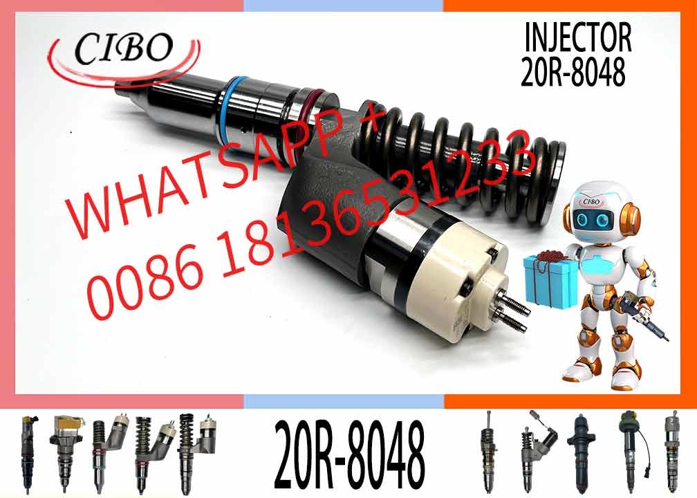 common rail diesel fuel injector 20R-8048 211-3026 276-8307 10R-0724 10R-9787 10R-7228 for C18 Engine