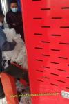 Industrial Waste Non-woven Fabric Shredder 18.5KW 700-900kg/h 4 2 Blades For