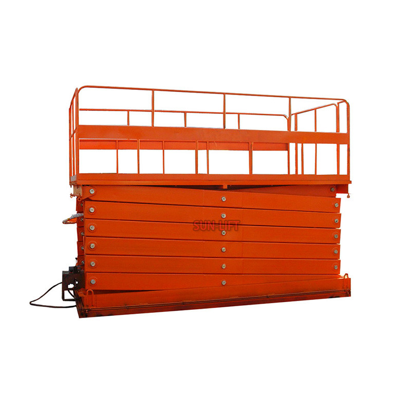 CE Approved 4 Ton Electric Lift Platform 4000kg Hydraulic Car Scissor Lift Table