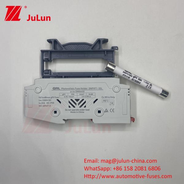 PV-50L Fuse Cylindrical Ceramic Fuses 22*58mm 1000DV Photovoltaic Low Voltage