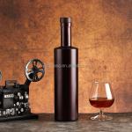 Unique Shaped Vodka Glass Bottle Super Flint Glass Base Material Luxury Whisky