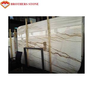 Wholesale Unmagnetized Sofitel Gold Marble Stone Slab For Interior Wall Cladding from china suppliers