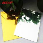 RoHS 3mm Rose Gold Mirror Acrylic Sheets 4x8 For Office Furniture