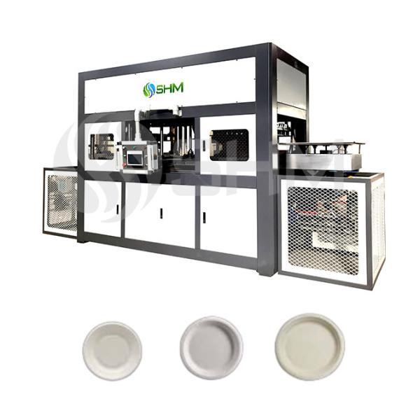 Automatic Pulp Molded Tableware Machine / Pulp Moulding Machine Manufacturers