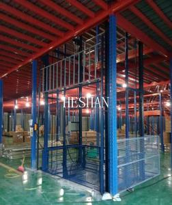 Wholesale Workshop Logistics Mezzanine Goods Lift 1000Kg Hydraulic Electric Lift Elevator from china suppliers