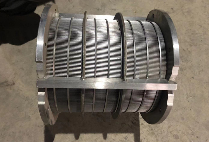 316 Stainless Steel Wedge Wire Filter Screen For Water Channel