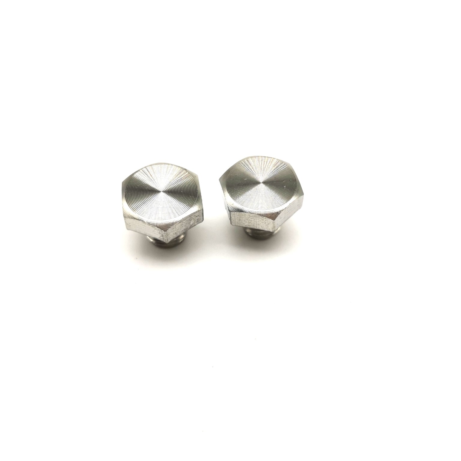 Stainless Steel Wheel Decorative Oval Head Screw 6.4mm Diameter 7.2mm Outer Nail