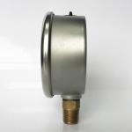 63mm 10000 psi Manometer Brass Connection Stainless Steel Liquid-filled Pressure
