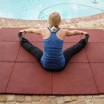 E-Purchasing Eco-Sport Interlocking Tiles Outdoor Rubber Flooring -500x500mm - 4