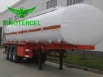 55000Ltr Gas Tank Semi Trailer Three Axles Lng Semi Trailer