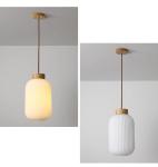 Japanese Retro Bedroom Lamp Chinese Wooden Pendant Light(WH-AP-600)