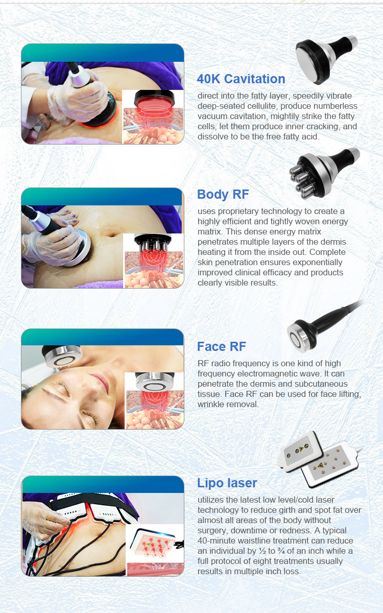 Vacuum Cavitation Fat Freezing Equipment