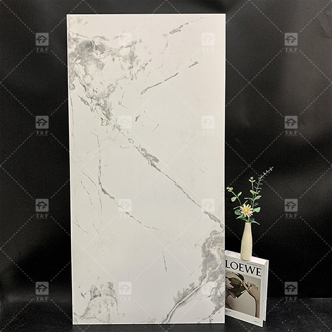 Marble Look White Carrelage Porcelanto Polished Rusitc Porcelain Ceramic Floor Tiles