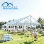 Fastup Water Resistant Wedding Marquee Tents Aluminum Frame Heavy Duty Lighting