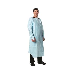 Wholesale Hospital Used Cloth Isolation Gown Disposable CPE Gown With Long Sleeves from china suppliers